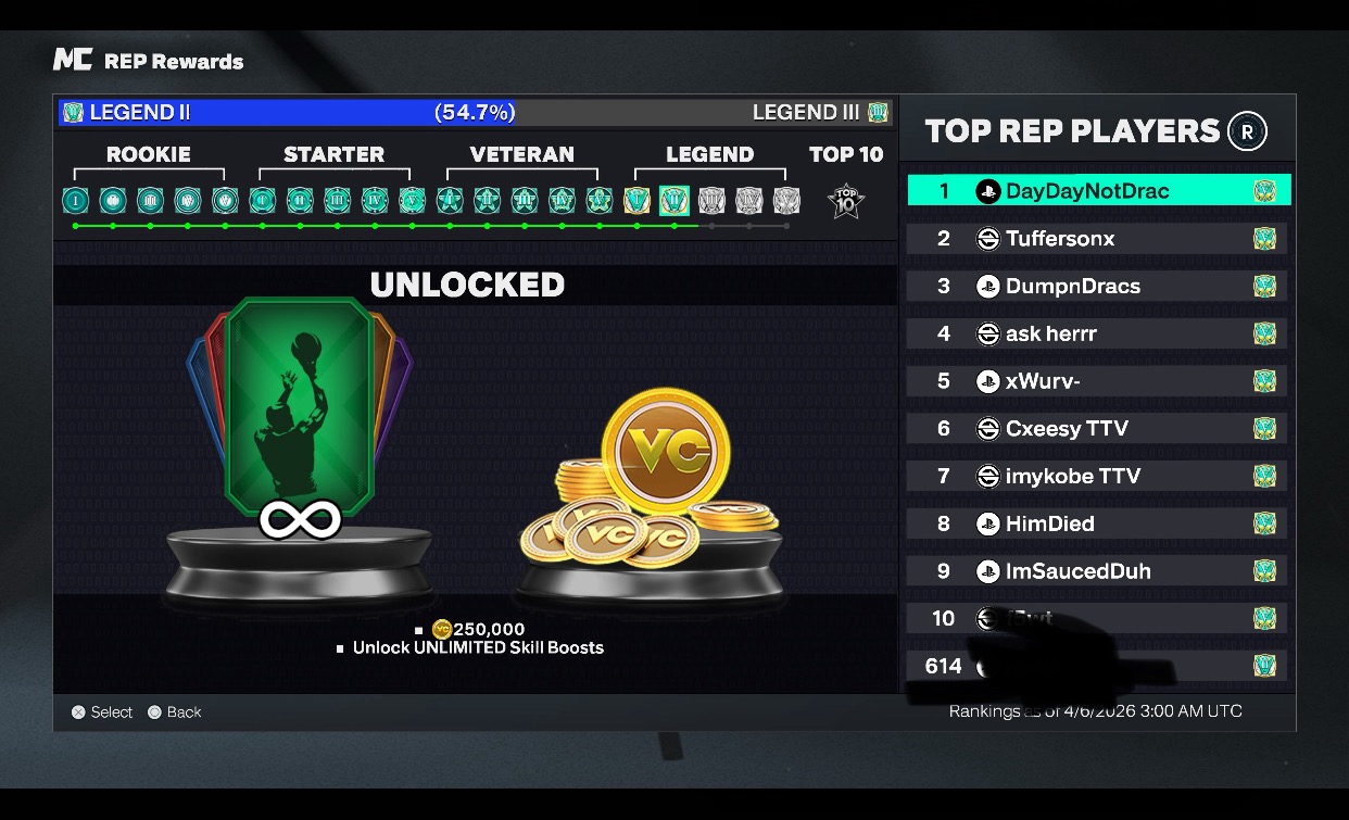 Legend 2 on PS5