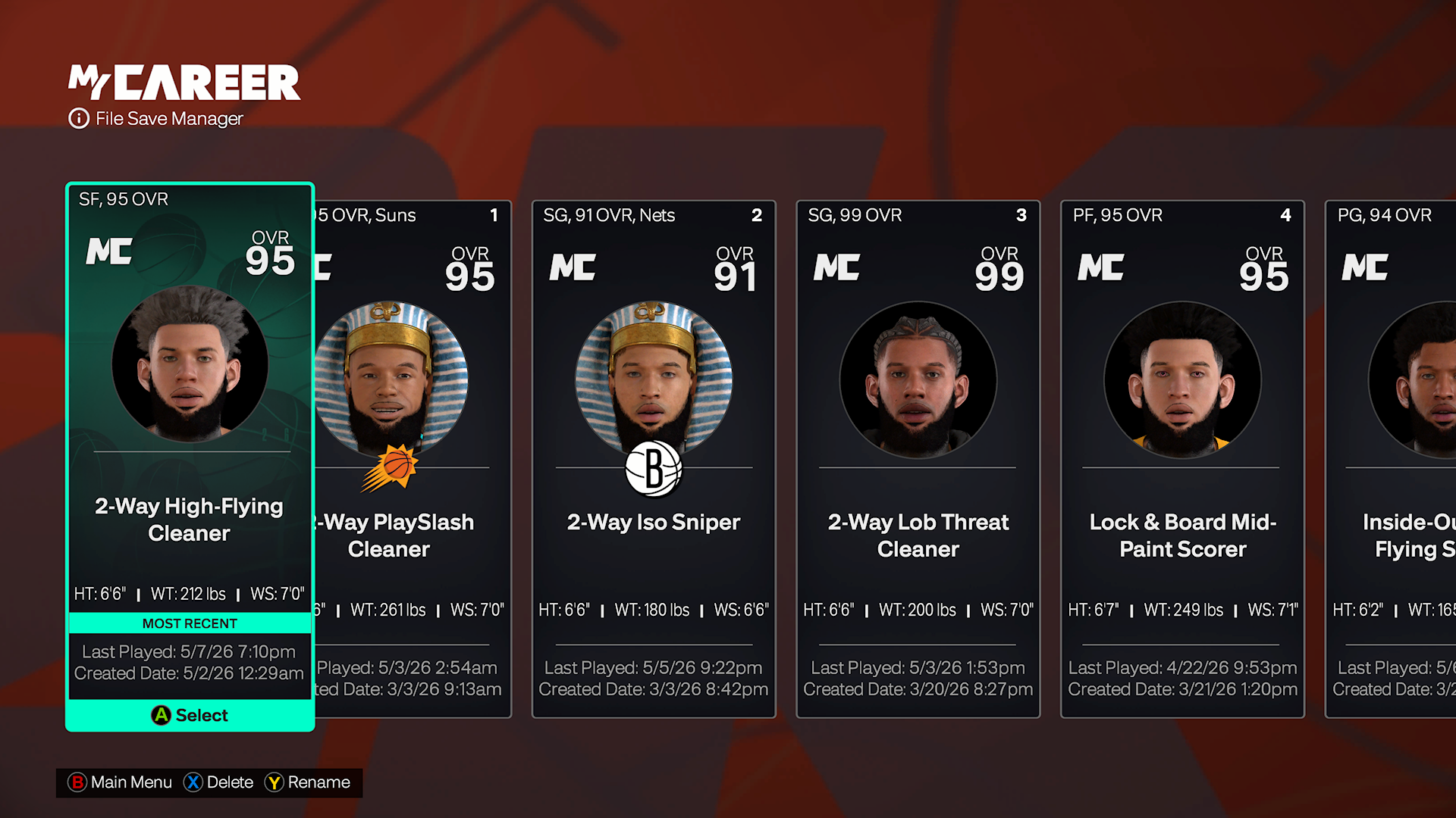 Starter 5 50% to Vet 1 on Series X
