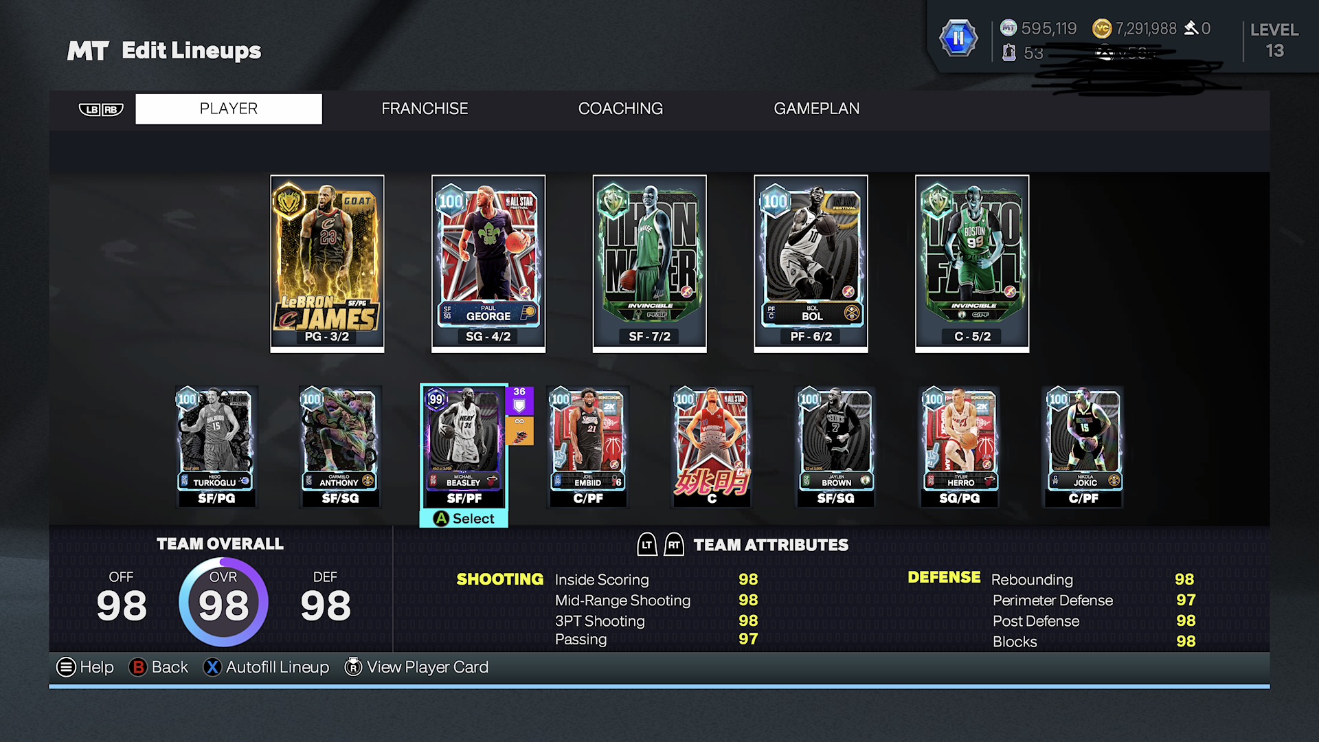 Starter 4 on XBOX SERIES X