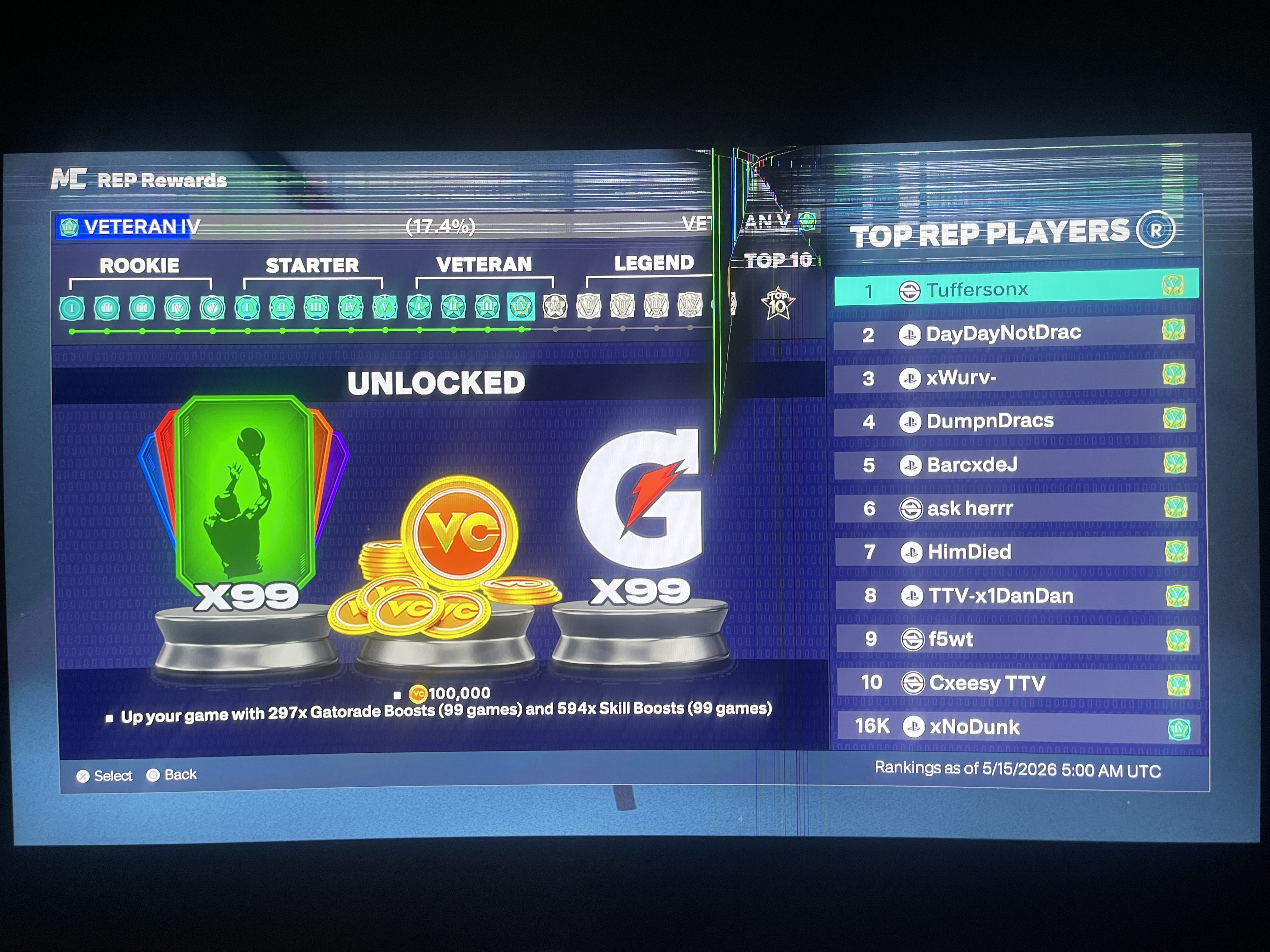 Veteran 4 on PS5
