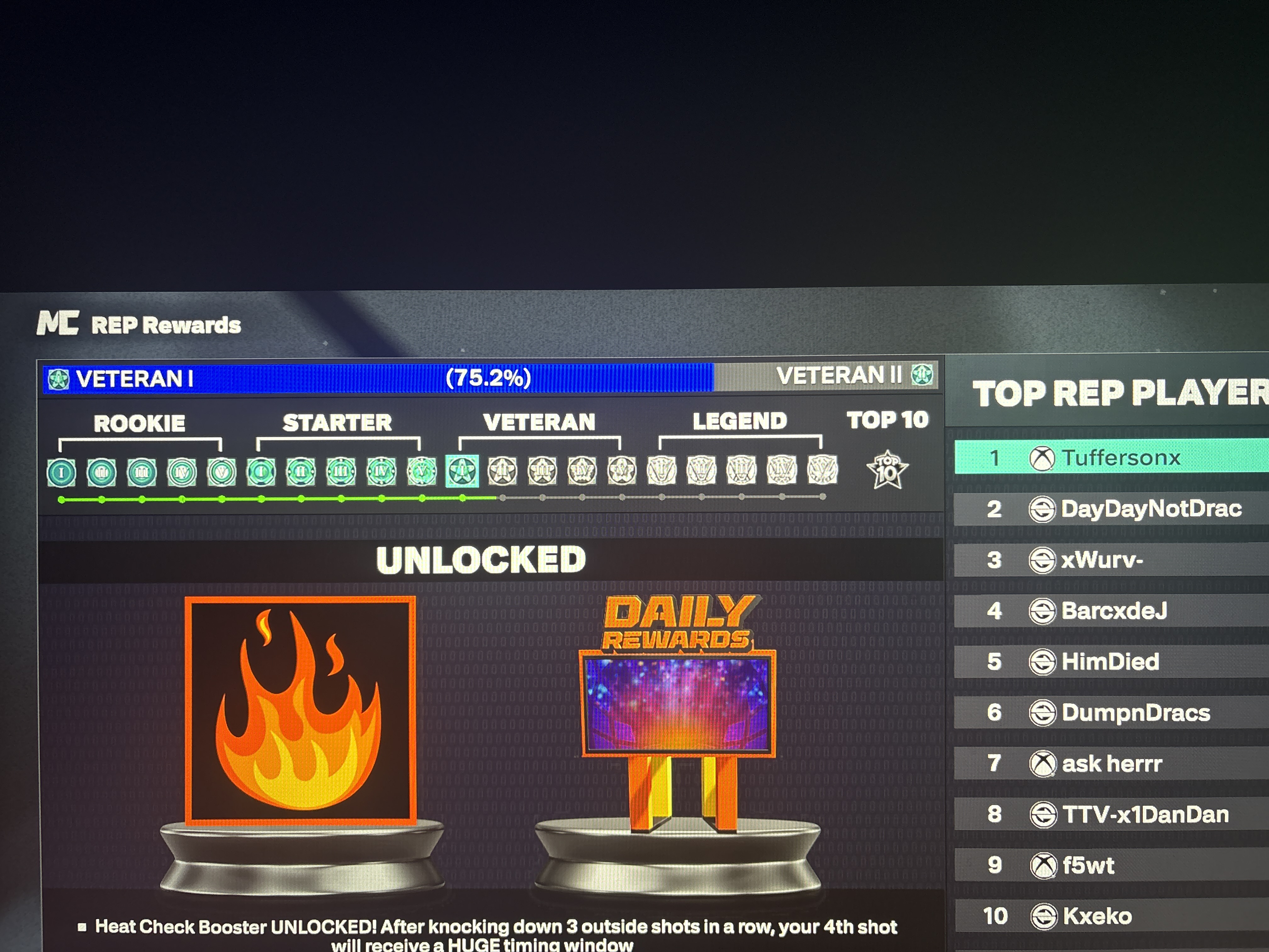 Veteran 1 on XBOX